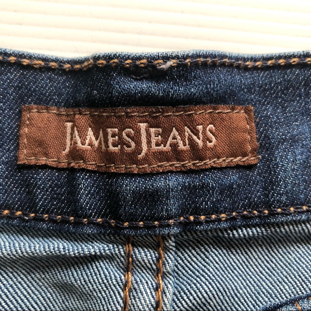 James Jeans Sz 26 Hunter Dilemma Contrast Straight leg - Picture 8 of 10